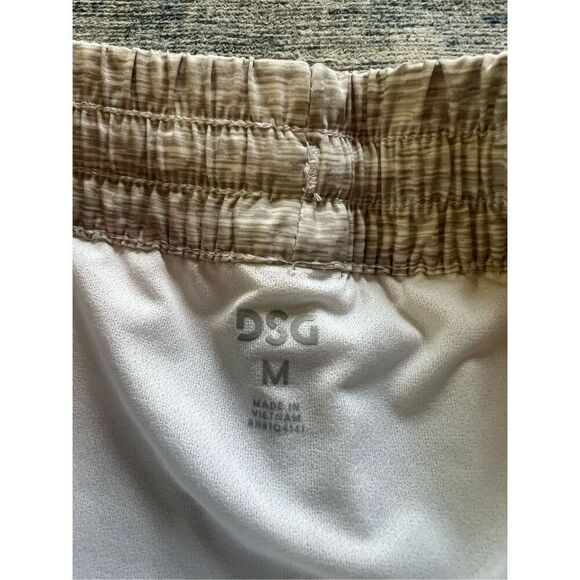 DSG Heathered Space Dye Gray Stride Athletic Running Shorts Medium - Picture 3 of 8